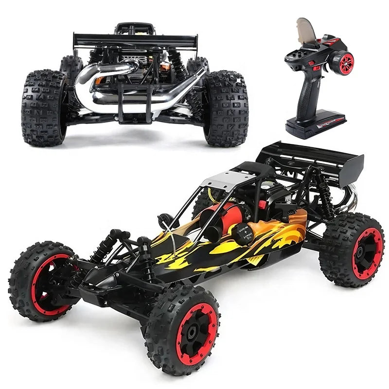 Rofun Racing Baja 5B 2.4G RC Racing Buggy Car 80km/h 1/5 Gas 2 Stroke Engine Off-road Nitro Truck Gasoline 29CC