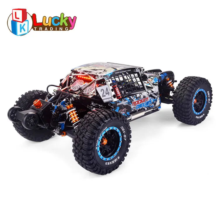 ZD Racing DBX 07 1/7 4WD 80km/h Fast Brushless RC Car 6S RTR Desert Buggy Off-Road Model