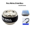Auto-Start 410g Full Metal Gyro Ball Trainer Weighted Wrist Exercise Ball for Arm & Wrist Strength Training