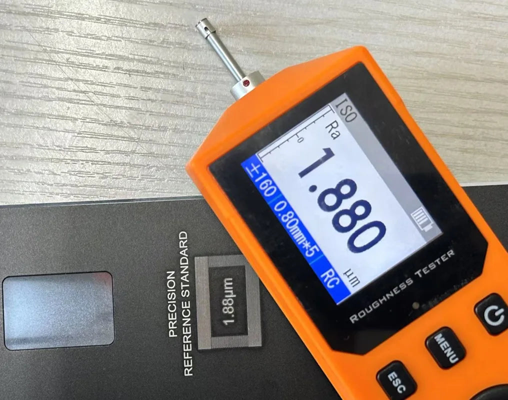 Portable Digital  Surface Roughness Meter 1-Year for Measuring Flat Concave Curved Surface Groove Small Holes Equipment