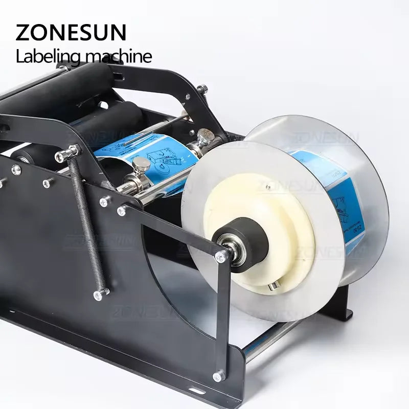ZONESUN ZS-50P Manual Round Bottle Labeling Machine