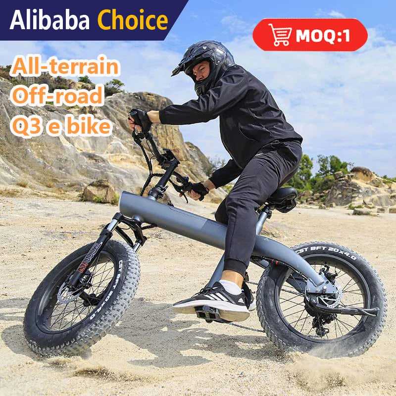 Eu Usa Warehouse Vicicleta Electrica Fastest Downhill Moped Fat Tire Mtb Off-road Ebike Foldable 20 Inches Bike Elettrica E Bike