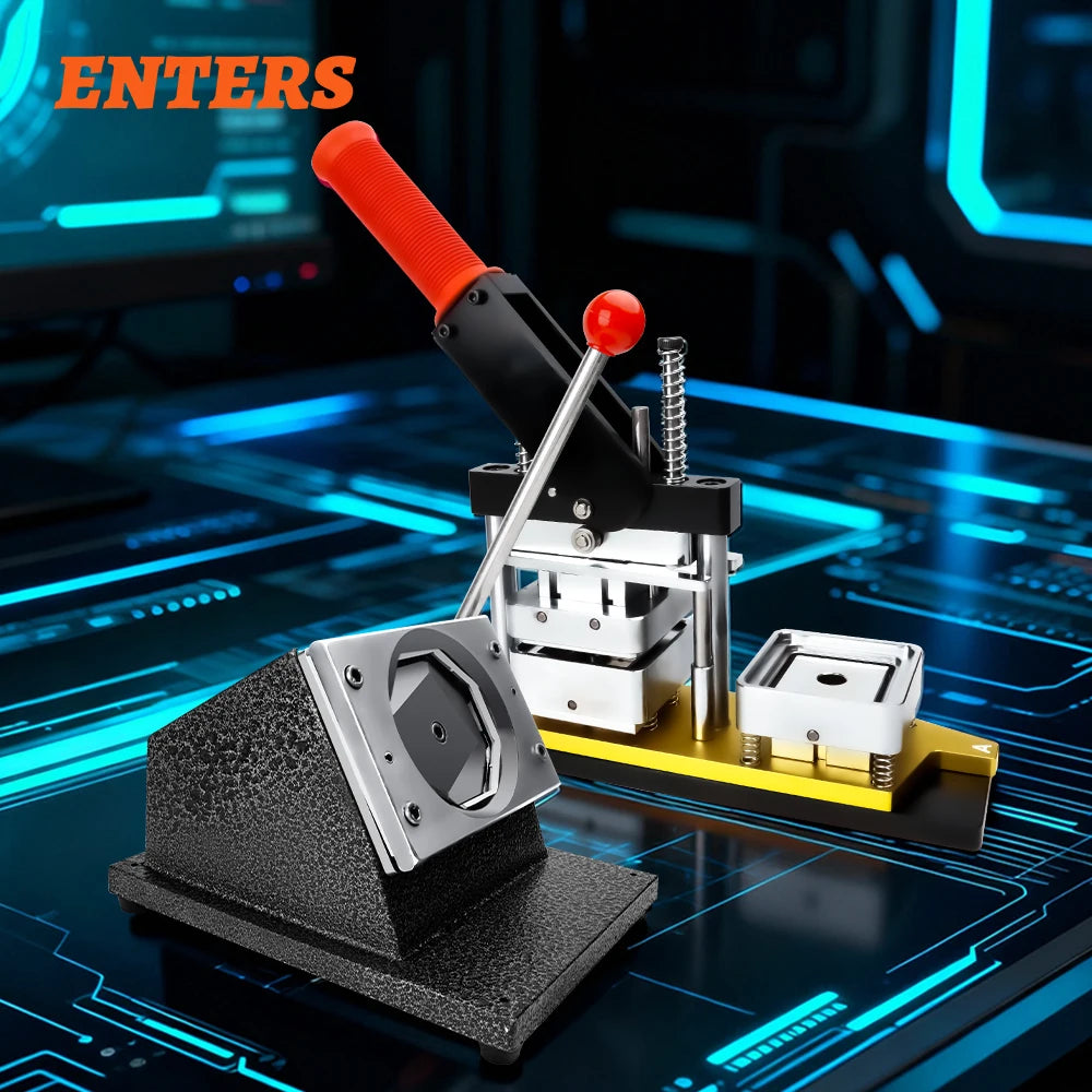 Hot Selling 50*50mm Metal Magnet Making Machine with 100sets materials