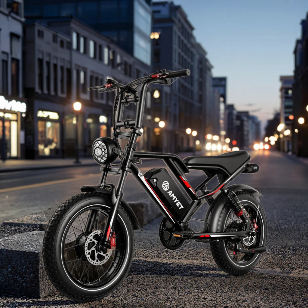 AMYET US Warehouse  Electric Bicycle Road E Bike 48V 25AH Lithium Battery Fast Mountain EBike City E-Bike for Adult