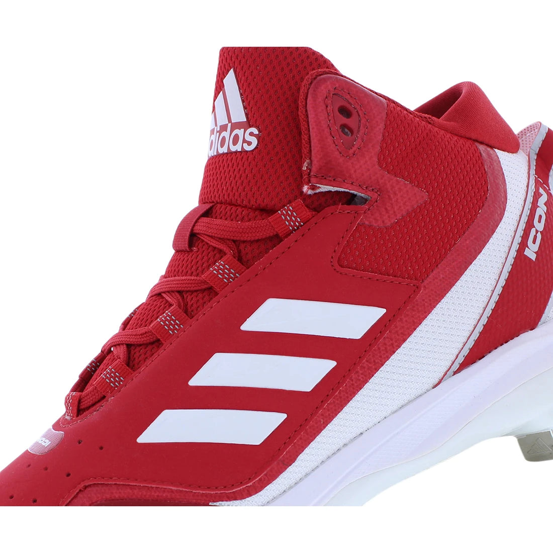 For Icon 7 Mid Mens Shoes Model MSS-S23888 Color Power Red/White/Silver Metallic 100% Authentic