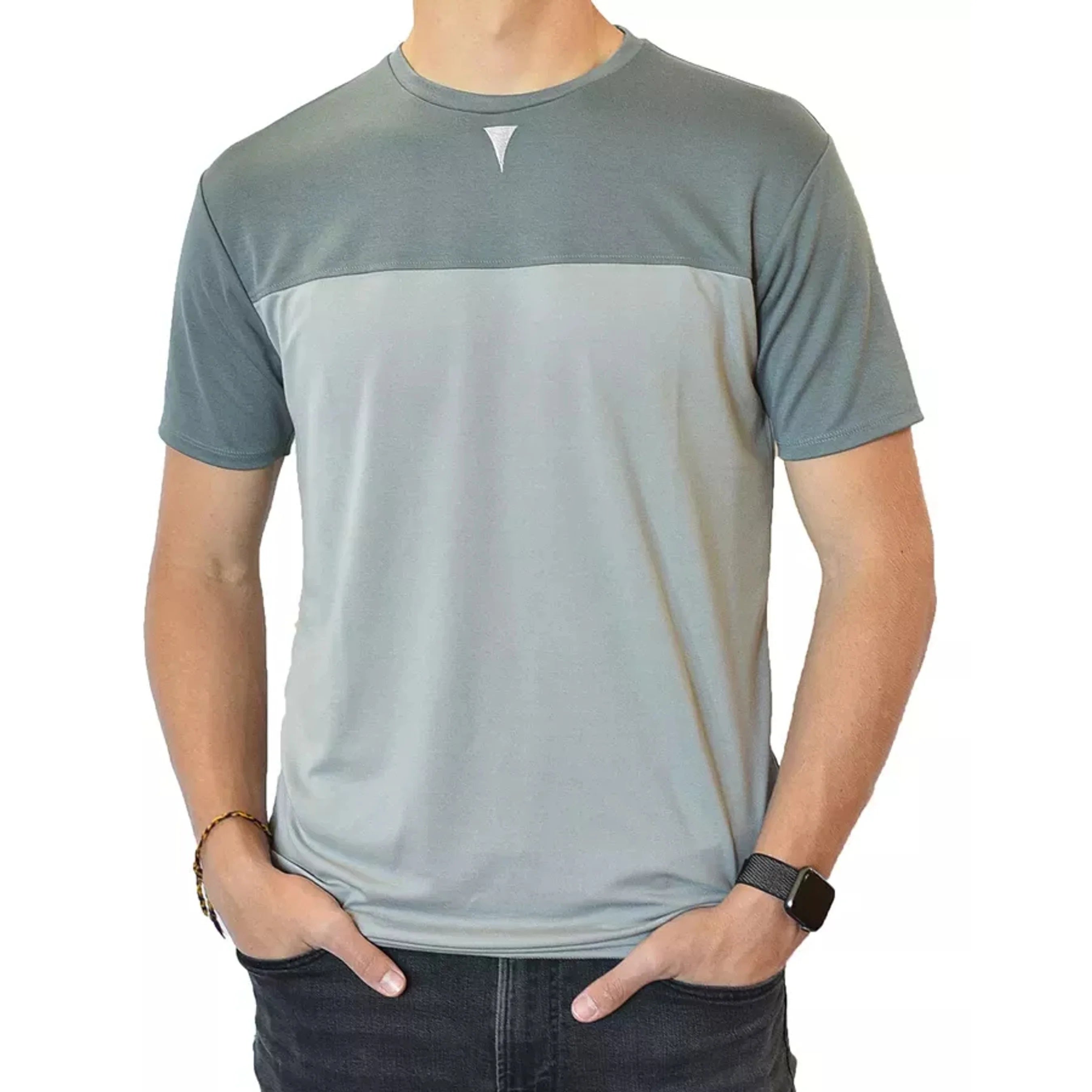 Men's Short Sleeve Crew Collar Shirt TD Product