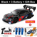 4WD Remote Control Drift Car 1:24 Mini Remote Control Racing Car Model 2.4G Radio High Speed RC Car Boy Toy Gift