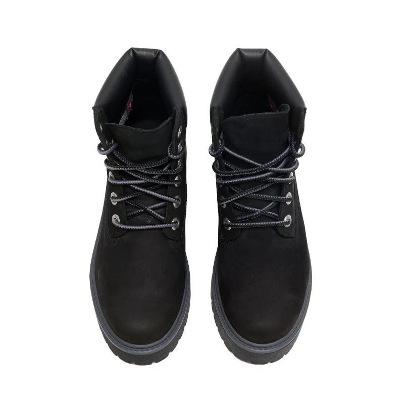 Timberland Women's Shoes, Comfortable Height-Increasing Thick-Soled Boots, New High-Top Boots, Versatile Casual Boots A5Rh5015