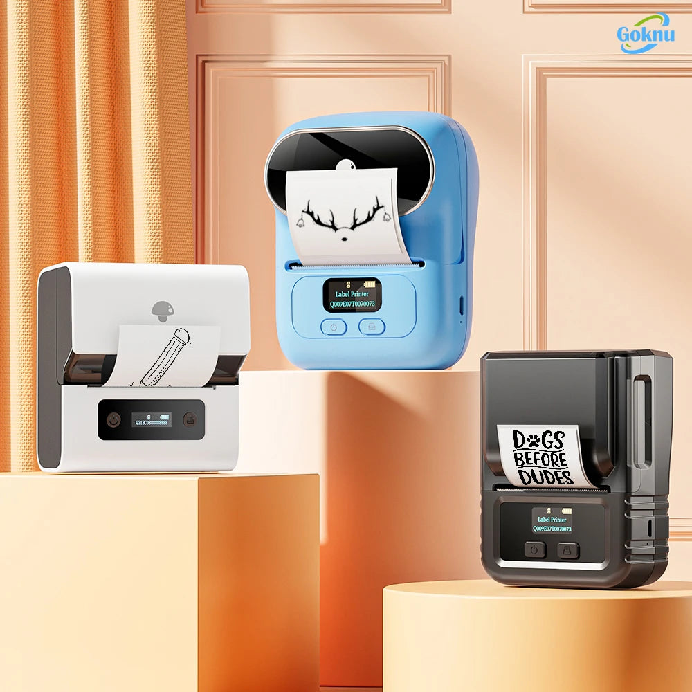 Phomemo M110 M221 M220 M120 Label Maker Multifuntional Mini Label Printer Bluetooth Thermal Printer Inkless for Small Business
