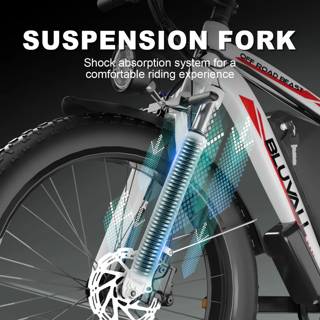 Us Warehouse 48v Electr Bike Fat Tire Electric Dirt Bike Full Suspension Ebike 1000w 48v Mountain E-bikes for Adults