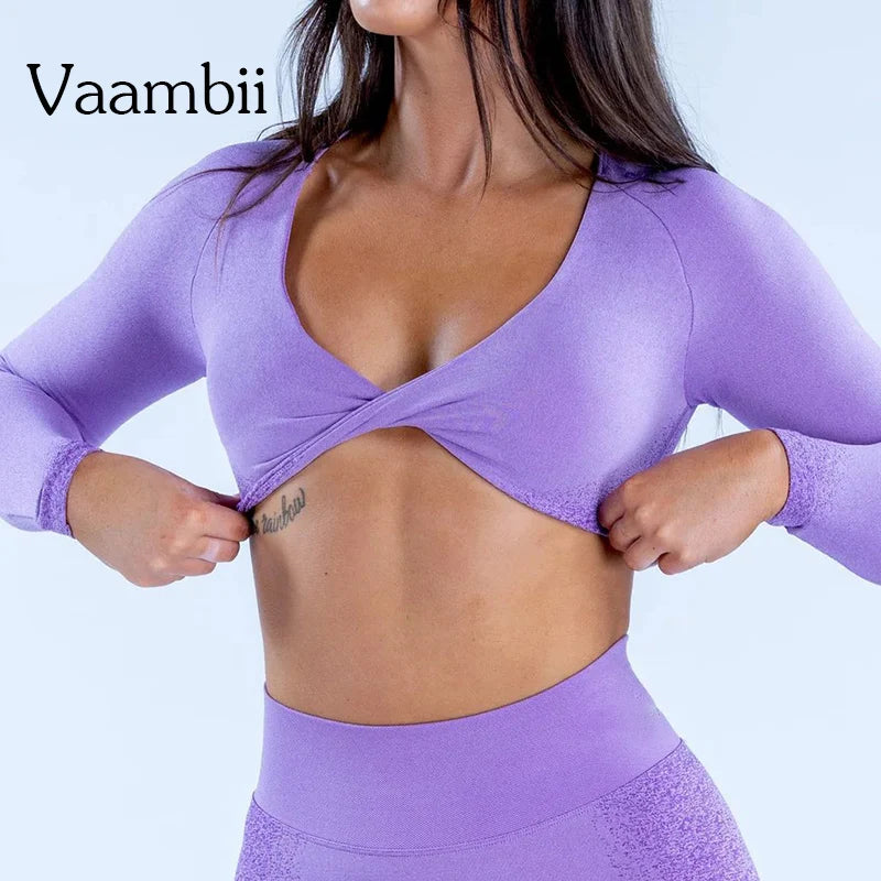 Ignite Gym Femme Jersey Mujer Running Long Sleeve Yoga Shirts Sport Top Fitness Clothes Wear for Women