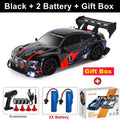 RC Drift Car 4WD Remote Control Car Vehicle with LED Lights Truck 20KM/H High Speed Racing Toy Gift for Adults Boys Girls Kids