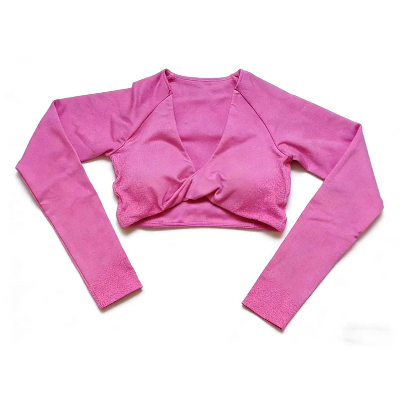 Ignite Gym Femme Jersey Mujer Running Long Sleeve Yoga Shirts Sport Top Fitness Clothes Wear for Women