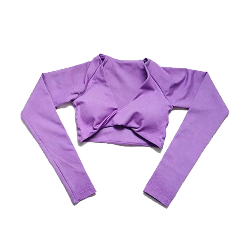 Ignite Gym Femme Jersey Mujer Running Long Sleeve Yoga Shirts Sport Top Fitness Clothes Wear for Women