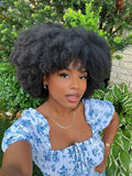 12 Inch Marley Synthetic Braiding Hair Afro Kinky Curly Bulk Braids Hair Black Color Crochet Braids Hair Extension For Women
