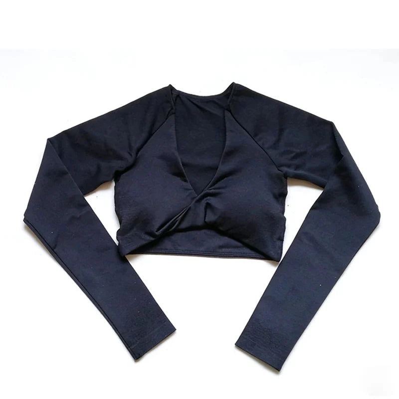 Ignite Gym Femme Jersey Mujer Running Long Sleeve Yoga Shirts Sport Top Fitness Clothes Wear for Women