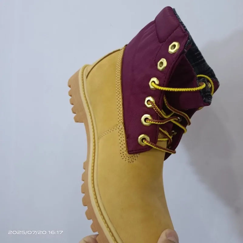 2026 Classic Brand Autumn/Winter Mid-Top Mountain Climbing Footwear Designer Anti Slip Outdoor Hiking Boot Hot Sale Trekking Sho